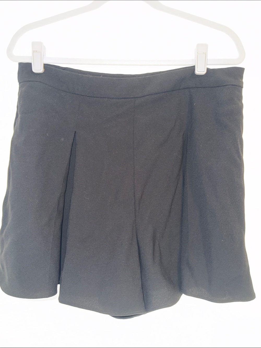 J. Crew Black Women's Pleated Short/Skort